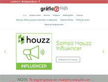 Tablet Screenshot of grafico360.com